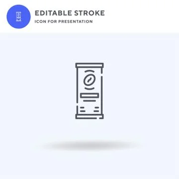 Canned icon vector, filled flat sign, solid pictogram isolated on white, logo Stock Illustration