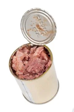 Canned meat Stock Photos