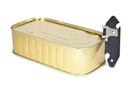 Canned opening Stock Photos