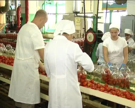 Canned vegetables 스톡 동영상 12289465