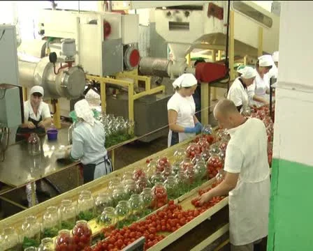 Canned vegetables Stock Footage 12289491