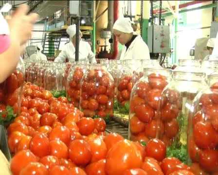 Canned vegetables Stock Footage 12289515