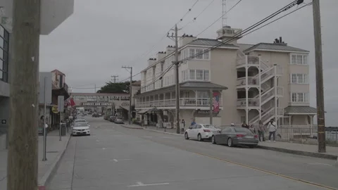 Cannery Row Downtown Stock Footage 134419124