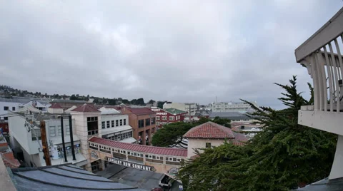Cannery Row WS RT Stock Footage 34716121