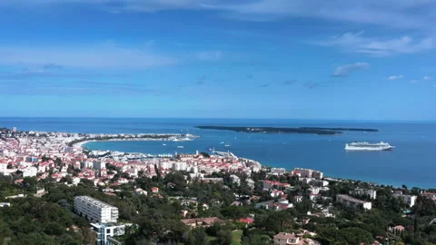 Cannes cityscape Stock Footage 201539889