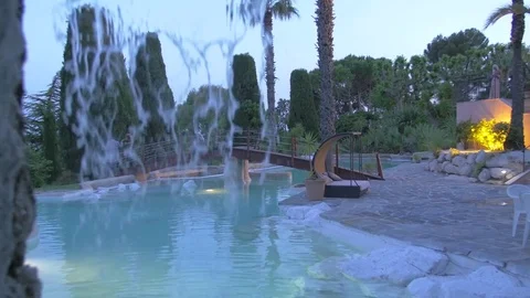 Cannes Luxury Villa Stock Footage 84064899