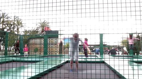Cannes Play Ground Stock Footage 46040727
