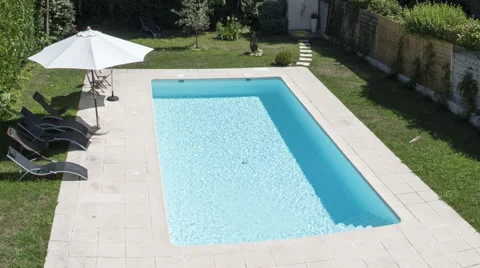 Cannes: Pool throughout a Day Stock-Footage 52927912