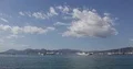 Cannes Port Cote D'azur Luxury Yachts and Sail Ships Docked in Mediterranean Sea 4k or 4k+ Resolution