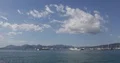 Cannes Port French Riviera with Luxury Yachts and Sail Ship in Mediterranean Sea 4k or 4k+ Resolution