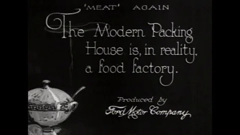 Canning factories develop in the 1920s. Stock Footage 101022395