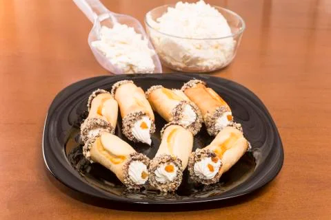 Cannoli Stock Photos
