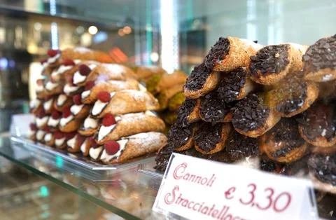 Cannoli in Vienna Stock Photos