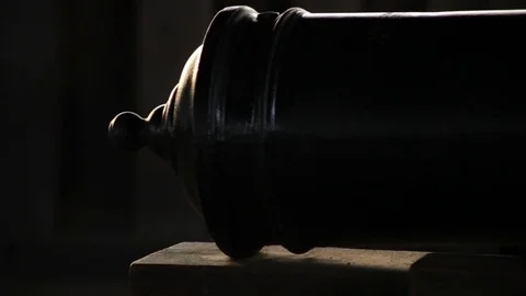 Cannon barrel Stock Footage 73745901