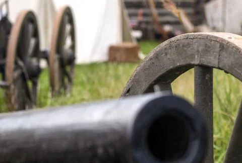 Cannon Barrel Foto stock