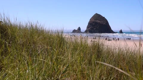 Cannon Beach-02 Video stock 280880551