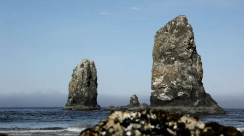 Cannon Beach 5 Stock Footage 544310