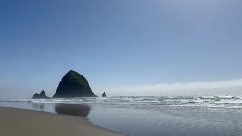 Cannon Beach Oregon Video stock 276227381