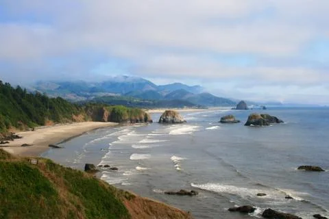 Cannon Beach, Oregon Stock Photos