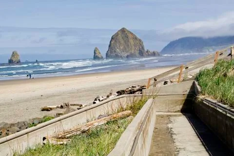 Cannon Beach 스톡 사진