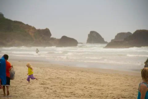 Cannon Beach Foto stock