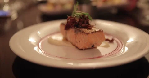 CANNON DINNER SPREAD Stock Footage 82438031