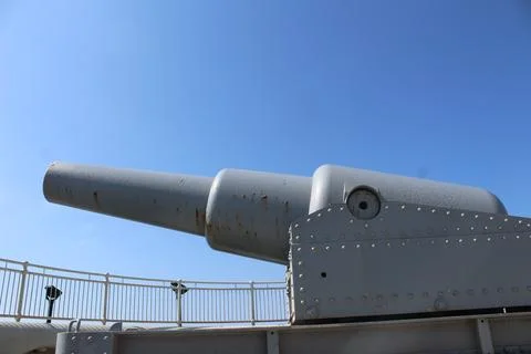 Cannon in Gibraltar Square Stock Photos