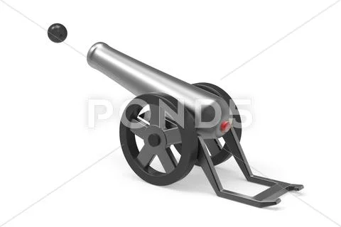 Cannon Stock Illustration