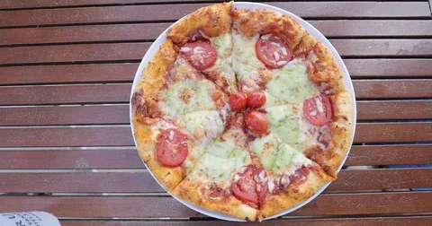 CANNON PIZZA PIE 2 Stock Footage 82438120