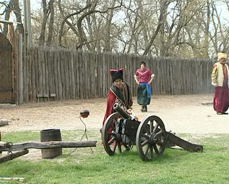 Cannon shot Stock Footage 22480942