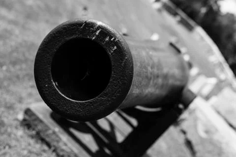 Cannon weapon Stock Photos