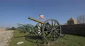 Cannons and Belgrade flag at Belgrade Fortress, Belgrade 4k or 4k+ Resolution