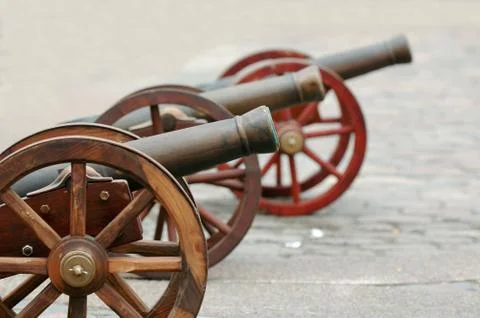 Cannons Stock Photos
