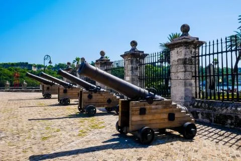 The Cannons Stock Photos