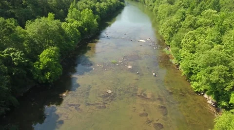 Canoe Drone Aerial2 Видео 64054480