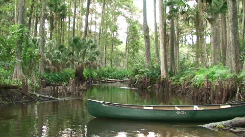 Canoe Stock Footage 534904