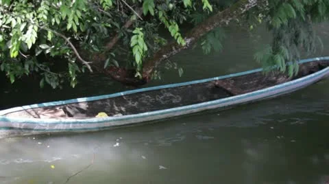 Canoe Stock Footage 11353346