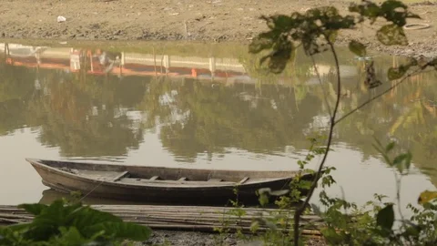 Canoe Stock Footage 129432468