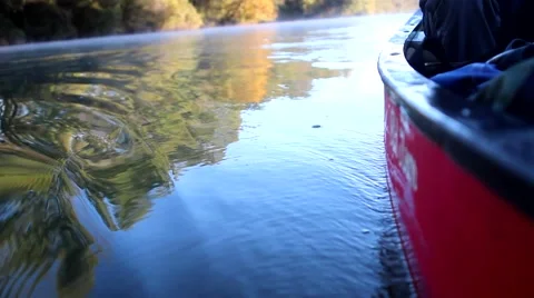 Canoe Paddle Stroke Video stock 56154828