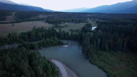 Canoe River Grounds Stock Footage 344829823