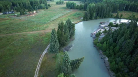 Canoe River Grounds Stock Footage 344830140