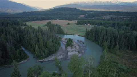 Canoe River Grounds Stock Footage 344830196