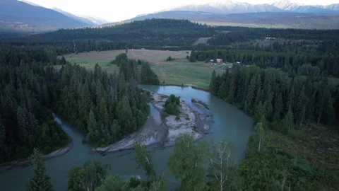 Canoe River Grounds Stock Footage 344830197