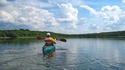 Canoeing Stock Photos