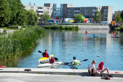 Canoeing Stock Photos