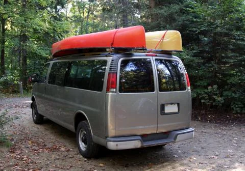 Canoeing Van Stock Photos