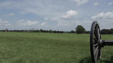 Canon Behind Pan Stock Footage 64922622