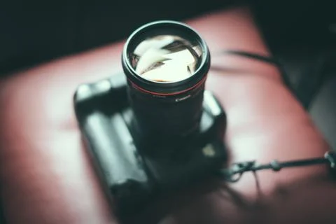 Canon camera 库存照片