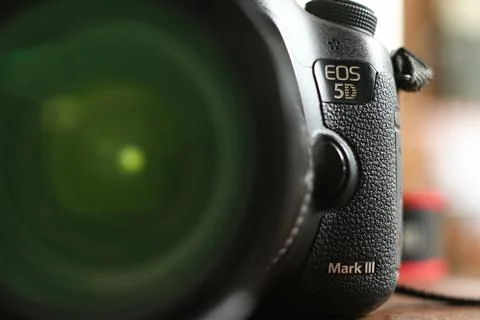 Canon EOS 5D Mark III digital camera Stock Photos