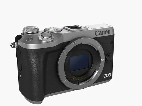 Canon EOS M6 3D Model